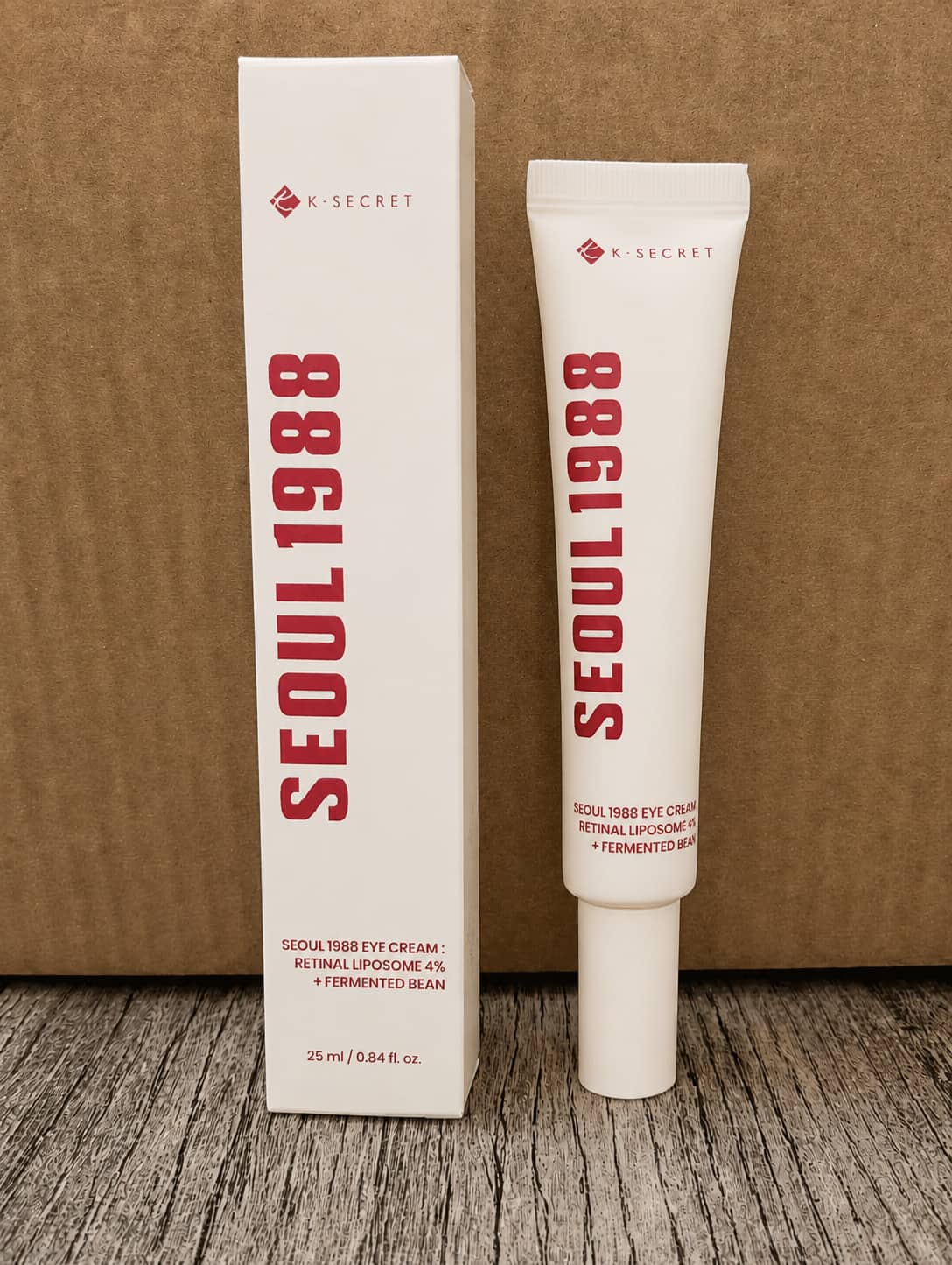 K-SECRET Seoul 1988 Retinal Liposome 4% Eye Cream | Anti-Aging Care for Dark Circles, Fine Lines & Puffiness